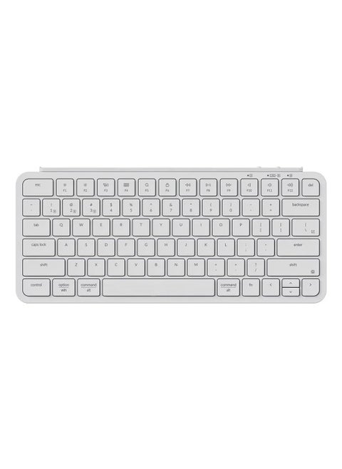 Keychron B1 Pro Ultra-Slim Wireless Keyboard – Low-Profile Design, Tri-Mode Connectivity, Ergonomic Keycaps, Quiet Typing Experience, Compatible with Mac/Windows