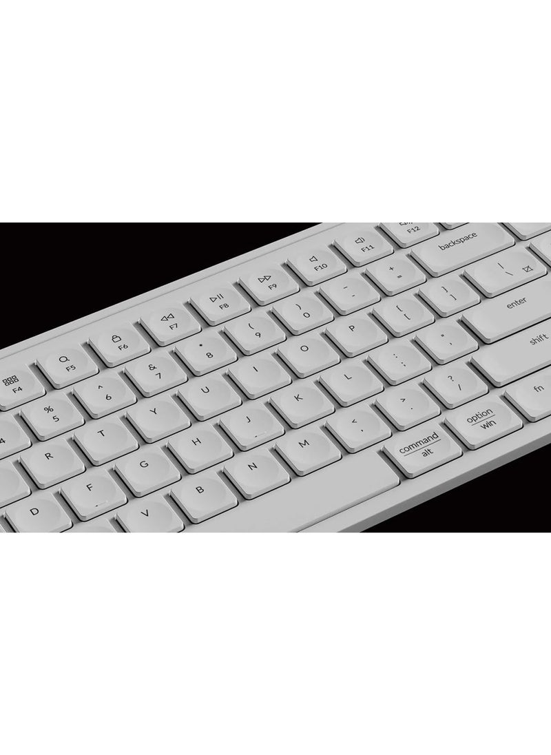 Keychron B1 Pro Ultra-Slim Wireless Keyboard – Low-Profile Design, Tri-Mode Connectivity, Ergonomic Keycaps, Quiet Typing Experience, Compatible with Mac/Windows - pzsku/ZD7D488551E2A25028581Z/45/_/1740742001/d1b6c07f-e3ec-419b-8bac-1509d10afd33