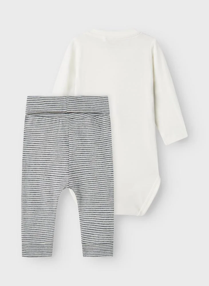 NAME IT Kids Nbmadam Pant And Shirt Body Set