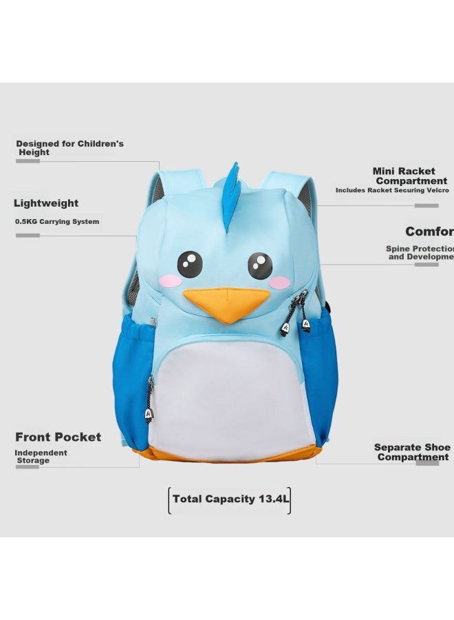Kawasaki Badminton Bag Youth Kids Lightweight Spine Protection Backpack D8280 Green - Image 1
