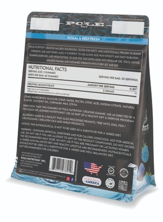 كرياتين Gummies 5000 ملغ من Pole Nutrition - view 2