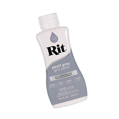 Craft County Rit Dye Liquid – Wide Selection of Colors – 8 Oz. (Pearl Grey) - Image 2