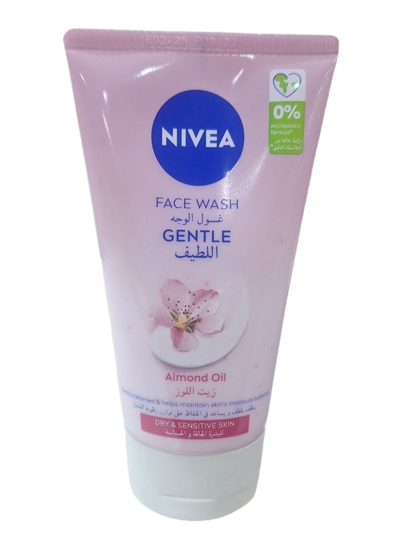 Nivea Gently cleansing face wash forDRY & SENSITIVE SKIN 150 ml