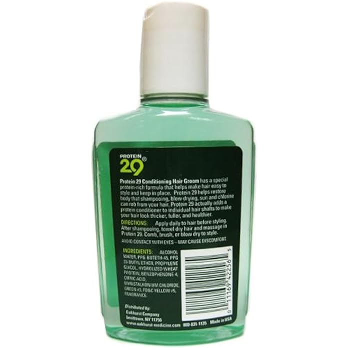 Protein 17 Protein 29 Conditioning Hair Groom, Clear Liquid - 4 oz, Pack of 2 - Image 2