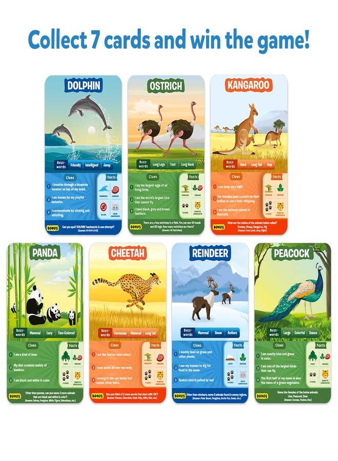 Skillmatics Card Game - Guess in 10 Animal Kingdom, Gifts for 6 Year Olds and Up, Quick Game of Smart Questions, Fun Family Game - Image 4