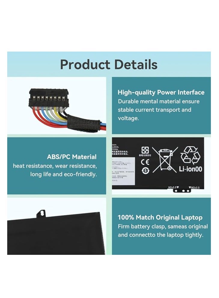 Terabyte Replacement L17C4PB0 L17M4PB0 Laptop Battery for Flex 6-14ARR 6-14IKB IdeaPad 530S-14IKB 530S-14ARR 530S-15IKB Yoga 530-14ARR 530-14IKB XiaoXin Air 14IKBR 14IKBR 14IKB 4IWL 1 4ARR 15IKBR 15ARR - Image 2