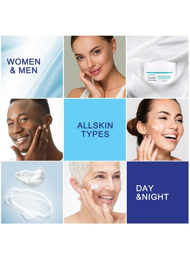 LAVONE Oisturizer - Lavone Moisturizer Face Cream For Women And Men With Caffeine, Hyaluronic Acid, Vitamin E/C | Daily And Night Facial Moisturizer | For Dry, Oily, Sensitive, And Acne-Prone Skin - Image 3