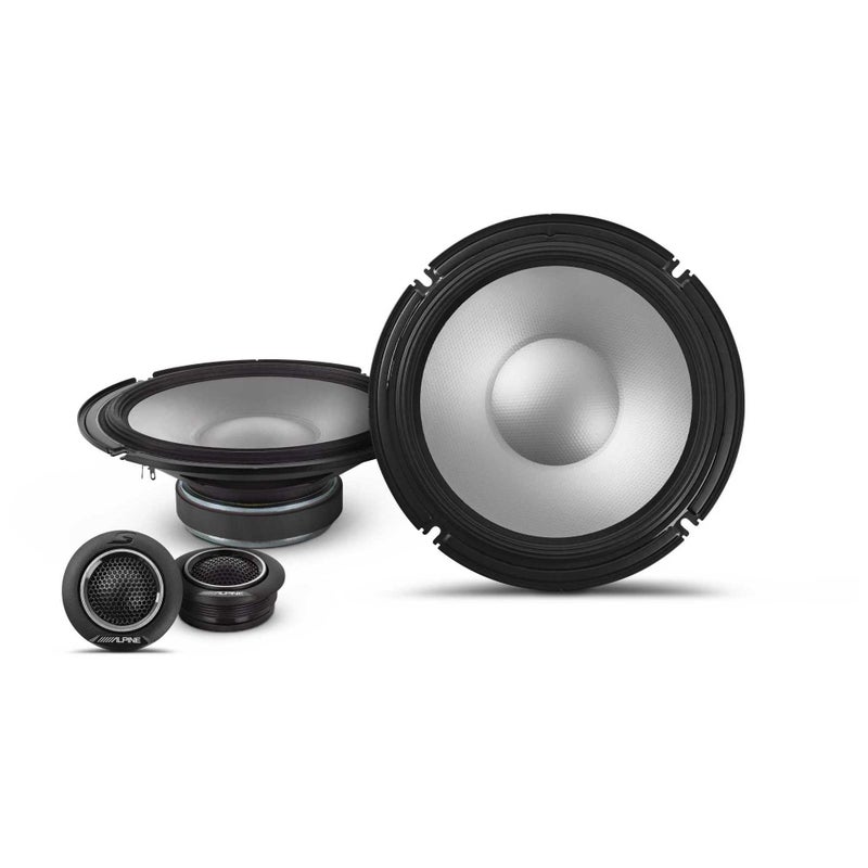 Alpine S2S80C S Series 8 2Way HiRes Component Speakers 260 Watts