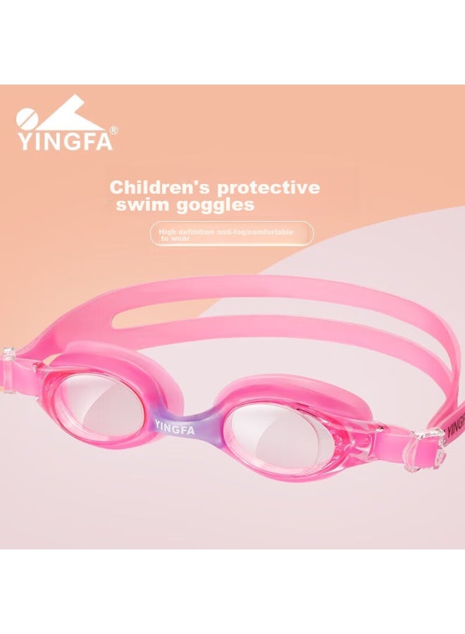 Yingfa Children's Swimming Goggles, High-definition Non-prescription Integrated Swimming Gl For Boys And Girls, Professional Anti-fog Swimming Goggles For Elementary School Students - Image 1