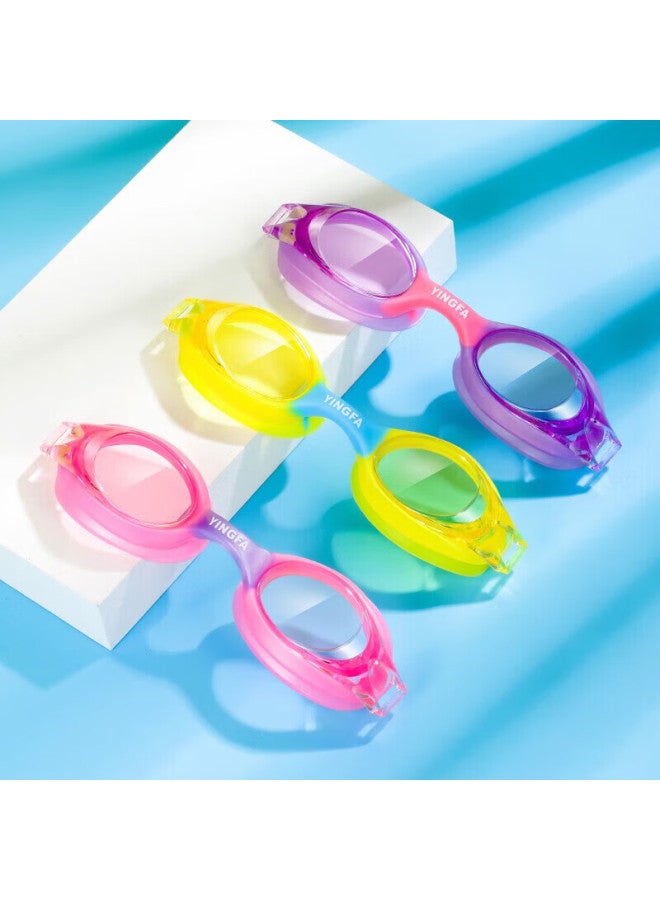 Yingfa Children's Swimming Goggles, High-definition Non-prescription Integrated Swimming Gl For Boys And Girls, Professional Anti-fog Swimming Goggles For Elementary School Students - Image 5