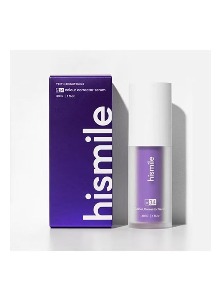 HiSmile Teeth Color Corrector, Purple Teeth Brightening Toothpaste, Remove Stains, Teet