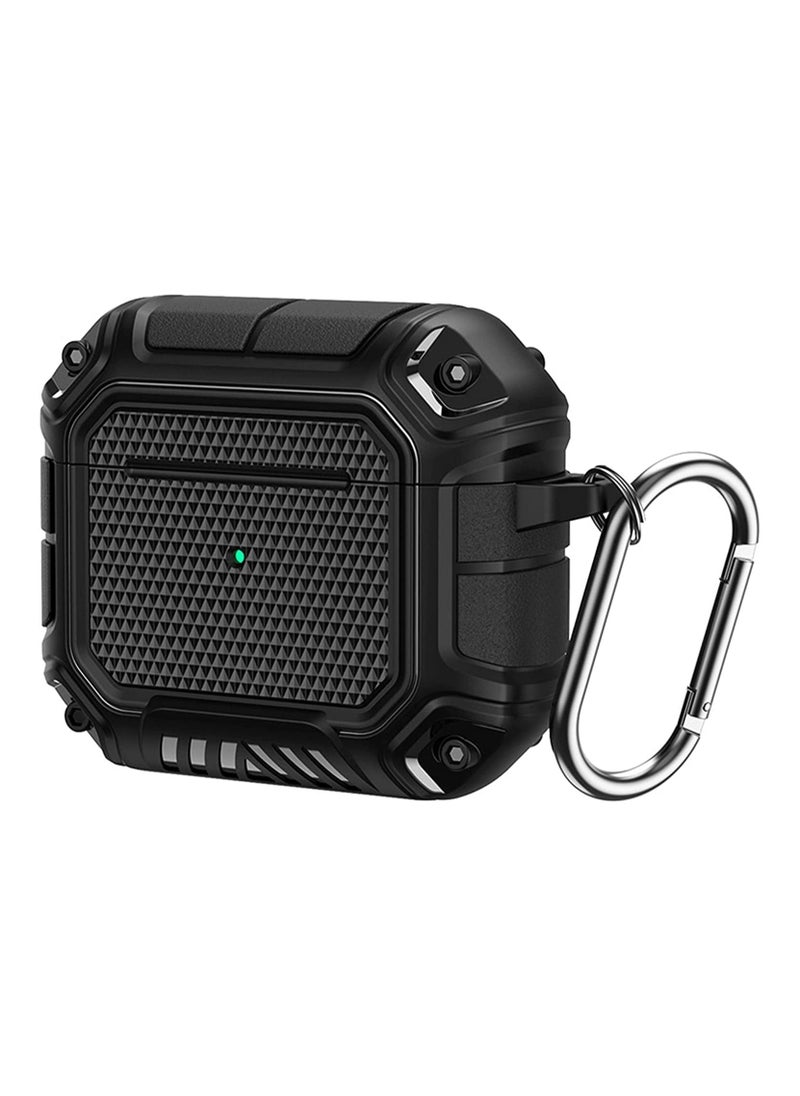 YONK - Compatible With Airpods Pro 2 Case Soft Silicone Skin Case Cover Shock Absorbing Protective Case With Keychain Front LED Visible (GREEN) - Image 1