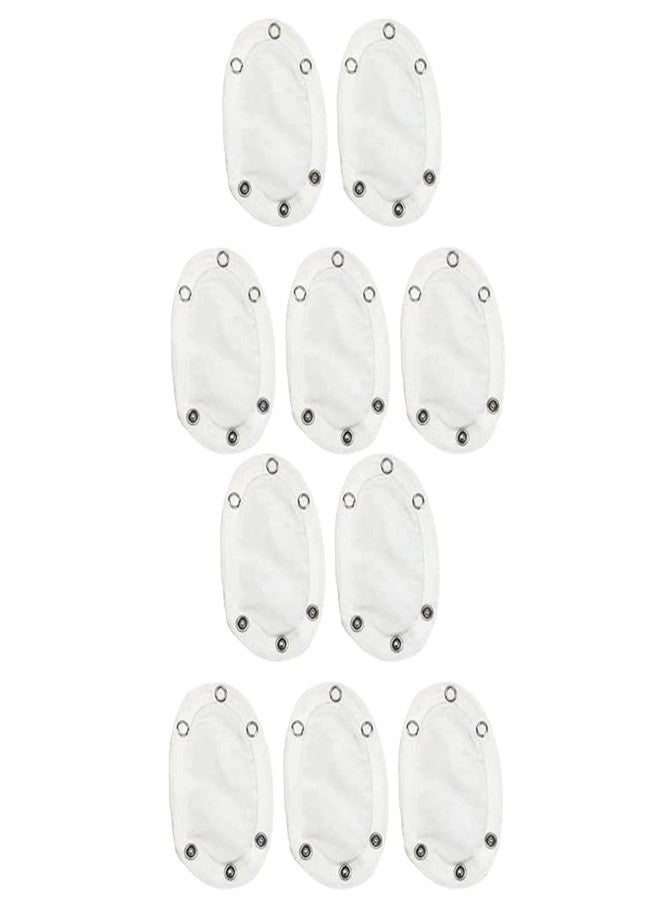 SelHeng 10 Pcs Baby Jumpsuit Diaper Infant Romper Length Extender Bodysuit Snap Button Extended Diaper for Triangle Crotch Clothing - Image 1