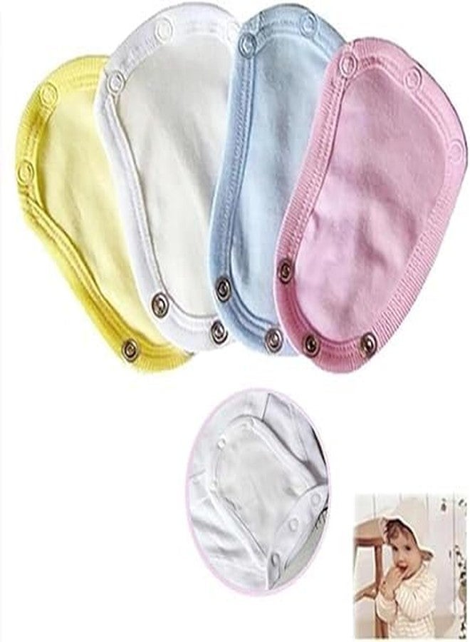 SelHeng 10 Pcs Baby Jumpsuit Diaper Infant Romper Length Extender Bodysuit Snap Button Extended Diaper for Triangle Crotch Clothing - Image 4