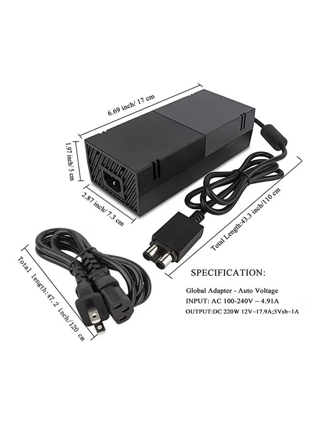 Xbox One Power Supply Ac Wired Adapter Charger  - Image 3