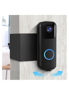 SYOSI Doorbell Mount for Blink Video Doorbell No Drill Anti-Theft Doorbell Holder Adjustable Angle Fit Apartment Door Not Block Doorbell Sensor  - Image 1