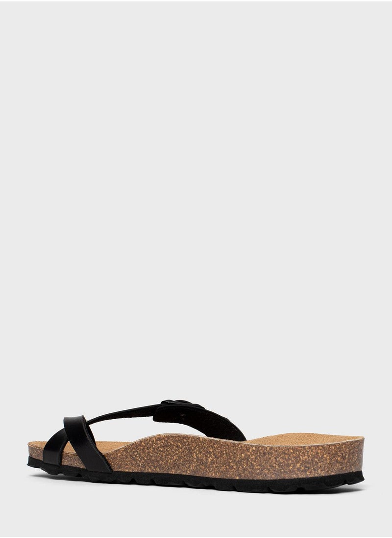 BAYTON - Junon Flat Sandals - Image 1