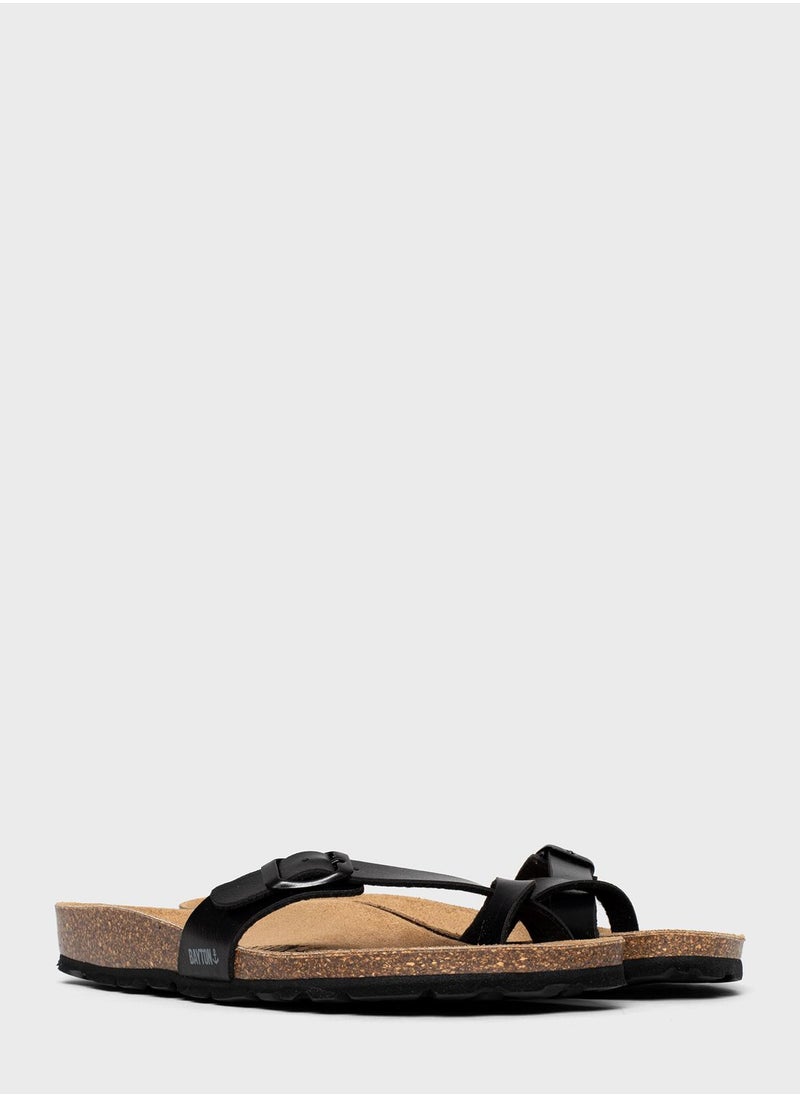BAYTON - Junon Flat Sandals - Image 1