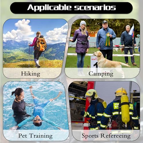 ValueBargain 2Pcs Emergency Whistle, 120DB Hiking Whistle Safety Whistles with Lanyard for Hiking, Camping, and Emergencies - Image 5