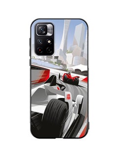 VR CREATIVE Protective Case Cover For Xiaomi Redmi Note 11T 5G F1 Car Racing Design Multicolour  - Image 1
