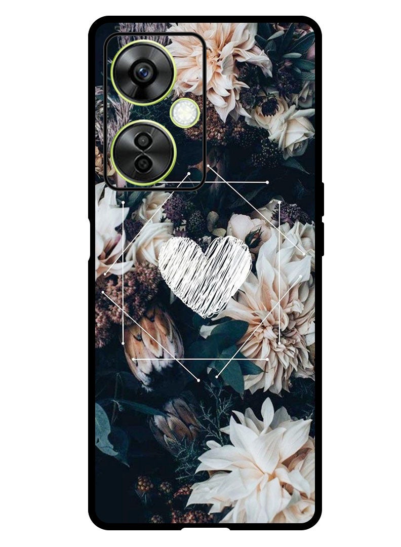 Theodor Protective Case Anti Scratch Shock Proof Bumper Cover For OnePlus Nord CE 3 Lite Heart In Center - Image 1