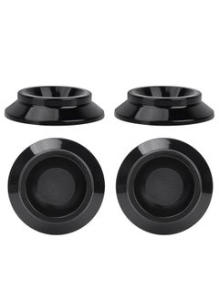 Thoraya 4pcs Round ABS Piano Foot Pads Set Caster Cups Accessories for Upright Piano  - Image 3
