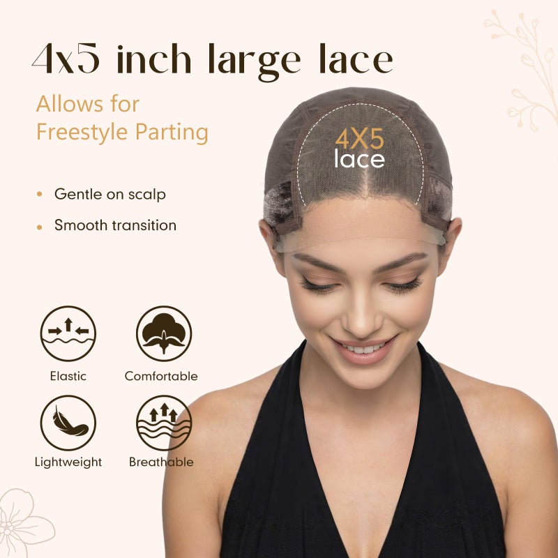 Dansama Wig Grip Cap for Women, 2 Pack Glueless Lace Wig Cap with Adjustable Non-Slip Band, Secure & Breathable for Lace Front Wigs (Brown) - Image 3
