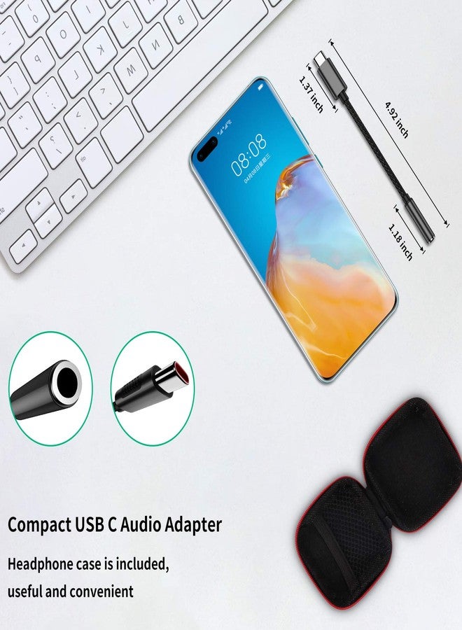 COOYA USB C to 3.5mm Audio Jack for Samsung S20 FE S21 S22 5G OnePlus 8T Headphone Adapter USB C to Aux Dongle Stereo Earphone Connector for iPad Air 4 iPad Pro Google Pixel 5 6 Galaxy Note 20 Z Flip3 - Image 5