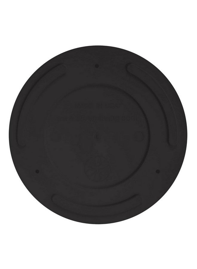 بلوم ماذرز وعاء زراعة من الراتينج للاستخدام الداخلي والخارجي أسود 6 إنش MAT0600 - Image 4