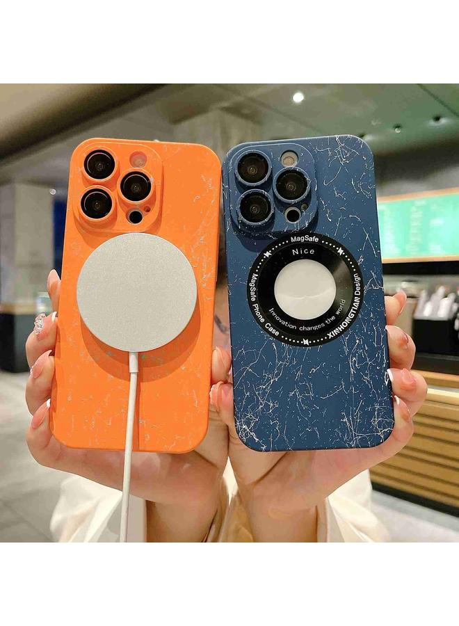 اس-توب جراب هاتف iPhone 13 Pro Max بنمط رخامي من MagSafe PC - Image 2