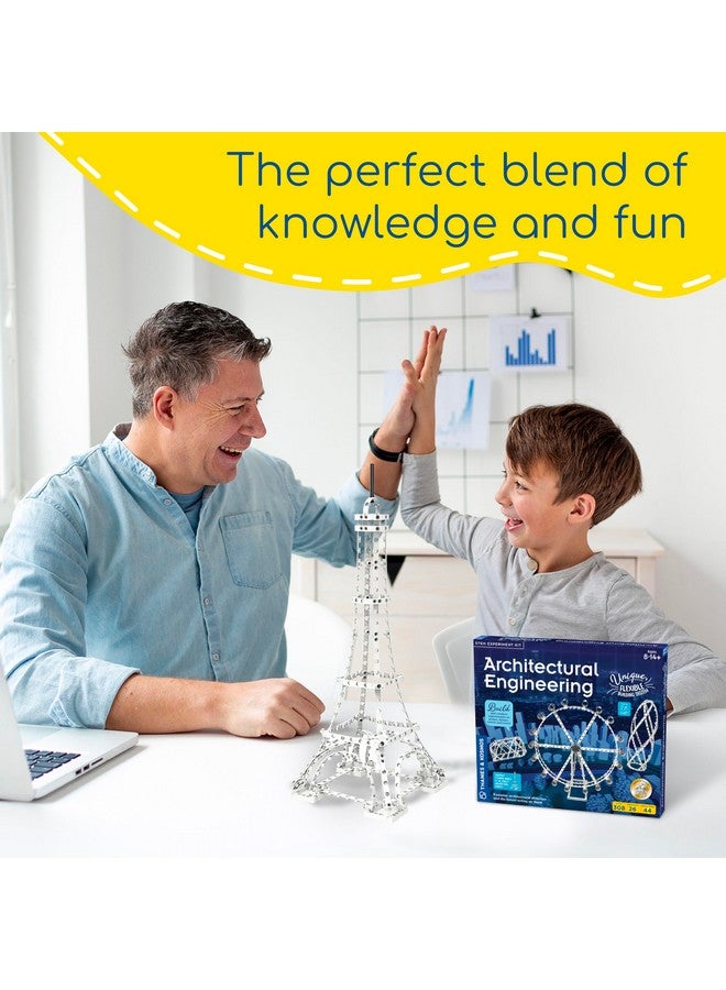 Thames & Kosmos مجموعة تجارب علمية وهندسة معمارية من ثيمز وكوسموس | مجموعة لبناء النماذج | بناء 26 نموذجًا من الهياكل والعناصر الهيكلية | فائز بجائزة اختيار الآباء الذهبية 14.6 بوصة - Image 5