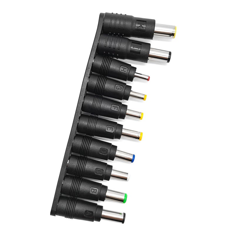 Quacc 10pcs DC Connector Jack Power Socket Universal DC Barrel Jack Adapter Compatible for Lenovo, Dell, HP, Asus, Acer, Toshiba, Sony Laptop Charger Power Supply Plug (5.5 x 2.1mm) - Image 1