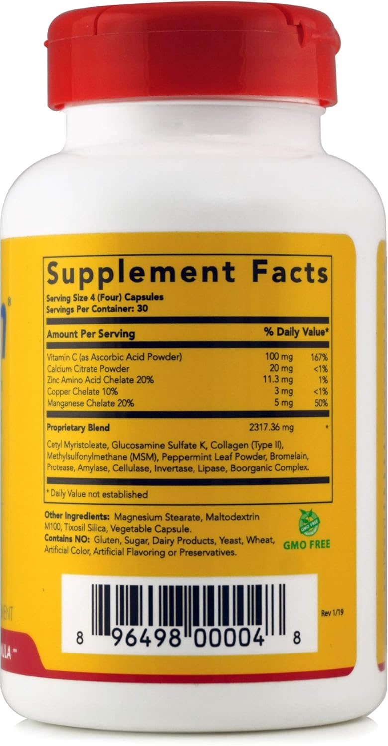 Flexcin Load up Formula with CM83 Pack 360 Capsules - Image 3