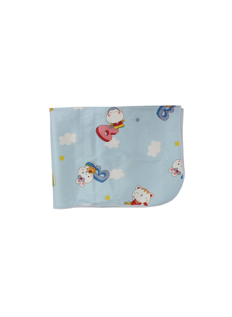 La Frutta Baby Changing Mat – Baby Blue - Image 2