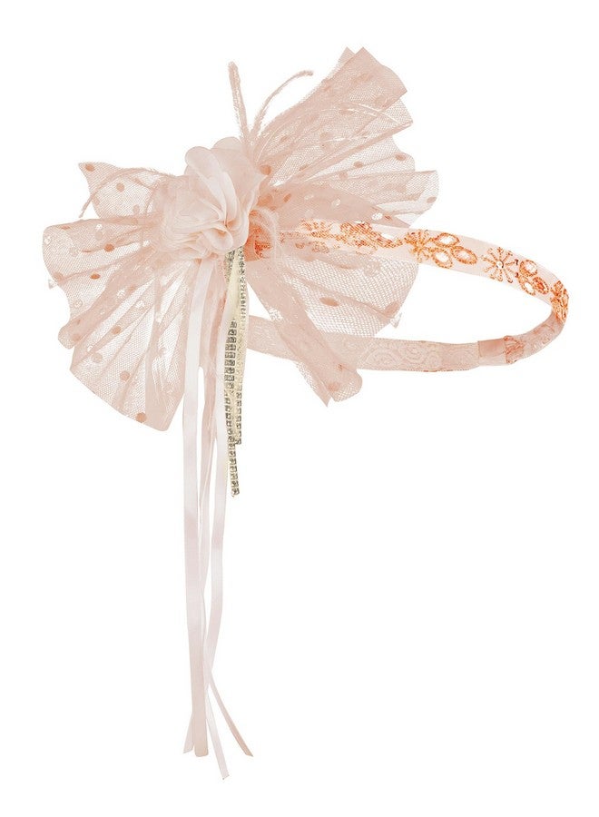 Cizoe Flapper Accessories For Women,Great Gatsby 1920S Peacock Headpiece Flapper Headband Beads Gloves(Champagne) - Image 2