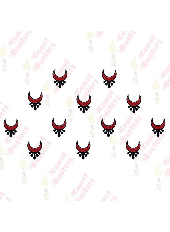 Comet Busters Moon Shaped Maroon Bindi (7Mm) (Bin530) - Image 4