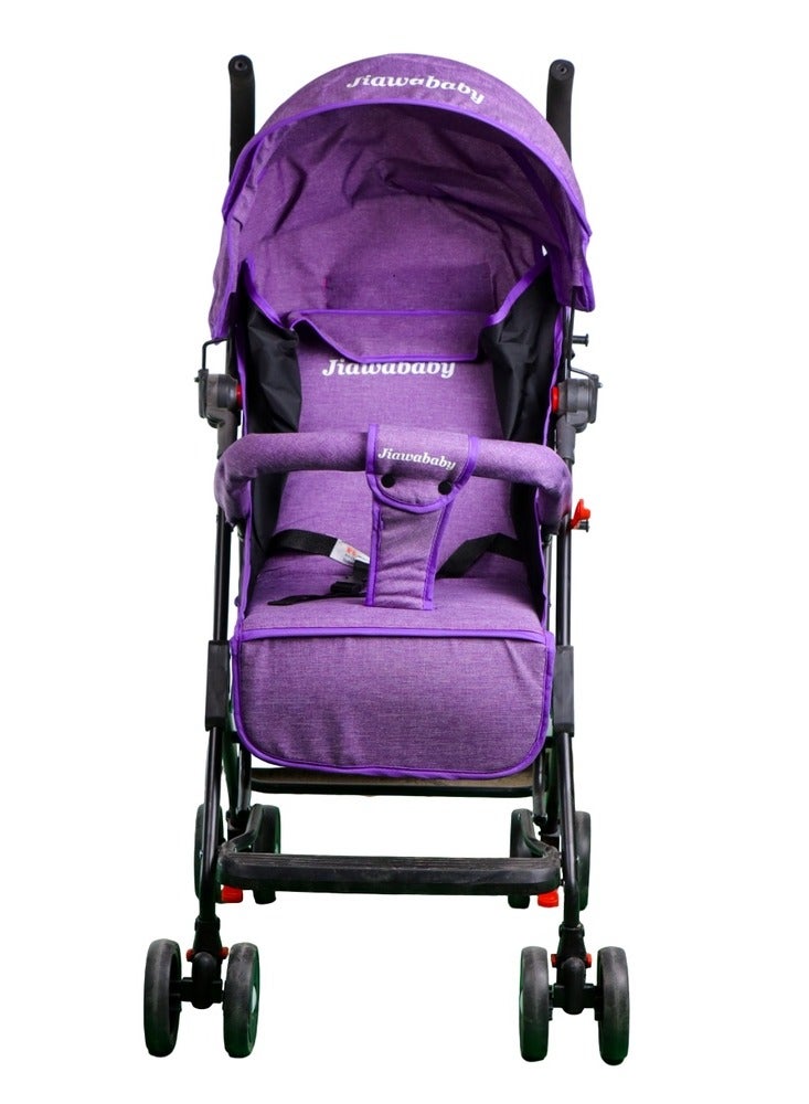 Stroller Baby Multi Position Purple - 608A - Image 2