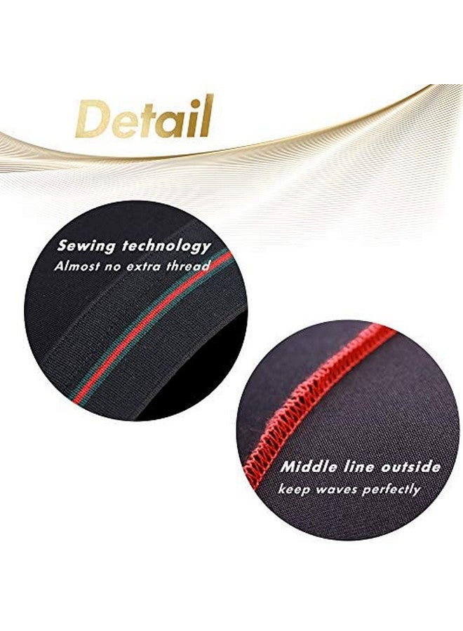 ForceWave Orcewave Wave Cap Silky Stocking Wave Cap For Men Women Black Wave Compression Cap For 360 Waves 4Pieces  - Image 5