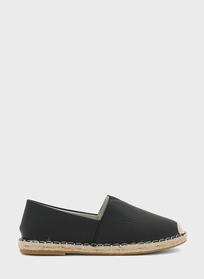 ELLA Pu Slip On Espadrille