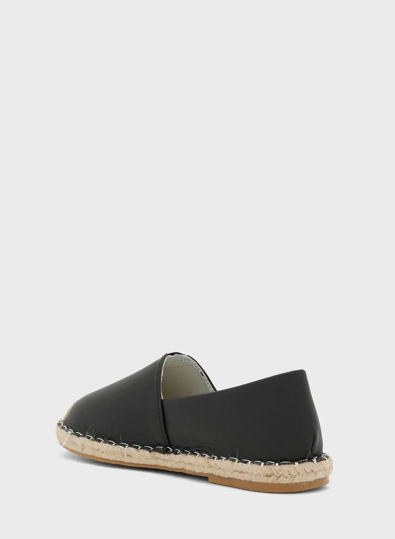 ELLA Pu Slip On Espadrille