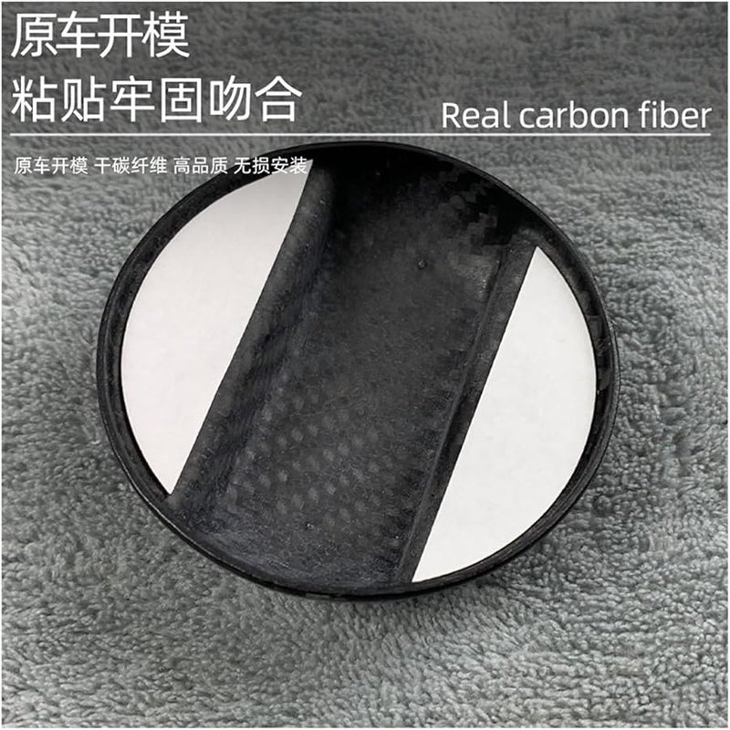 غطاء خزان وقود من ألياف الكربون من أودي لسيارات A3 وA4 وA5 وA6 وA7 وA8 وQ3 وQ5 وQ7 وQ8L وRS3 وS5 - Image 5