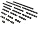 Lagogia Lagogia 2.54mm 0.1" 1x4Pin Female Socket Pin Row 4P Single Row Straight Female/Male Socket/Pin Header Connectors, Pack  - Image 2