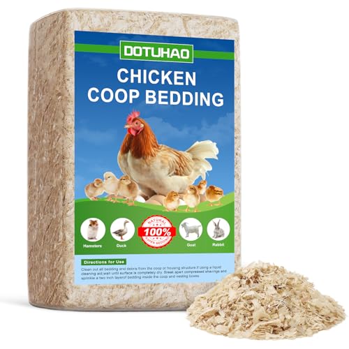 DOTUHAO Pine Shavings | Wood Shavings | Chicken Coop Bedding | All Natural | Chicken Coop | Chicken Bedding | Pet Bedding | Small Animal Bedding | Odor Control (2 LB) - Image 1