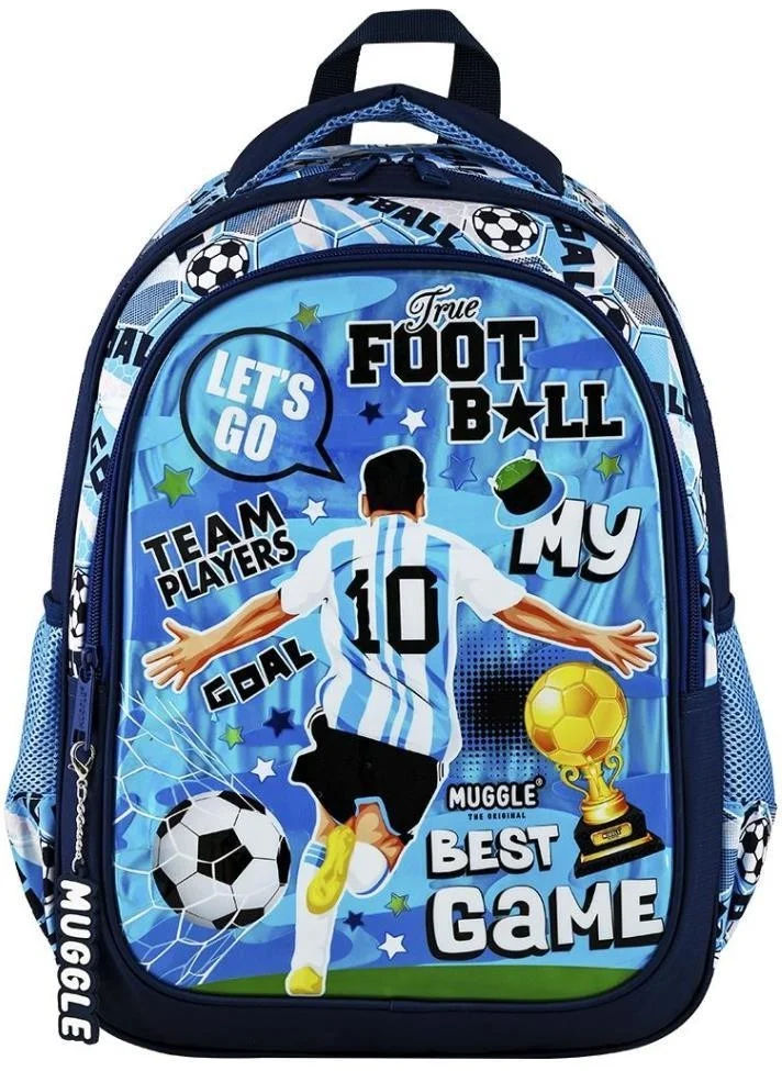 muggle MU-9112 Best Game Collection Primary School Bag + Lunch Box + Pencil Case