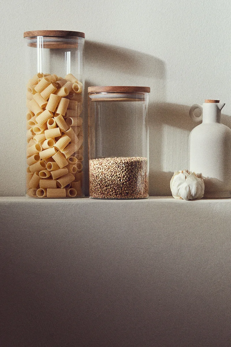 اتش اند ام Glass Jar With Lid