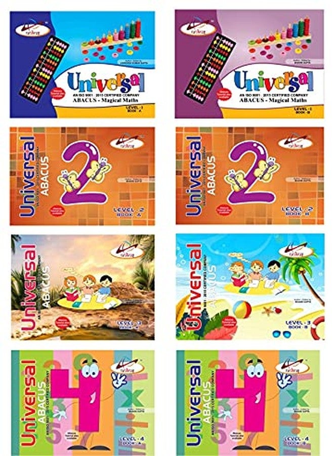 unikus Universal Abacus (Combo Pack of 9) Level:- 1-4 (Book-A, B Both)… - Image 2