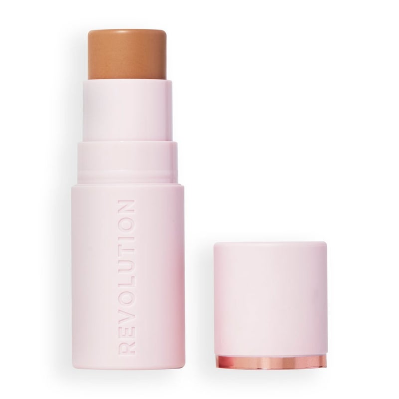 Revolution Skin Silk Cream-to-Powder Bronzer Stick – Light Sunkissed - Image 1