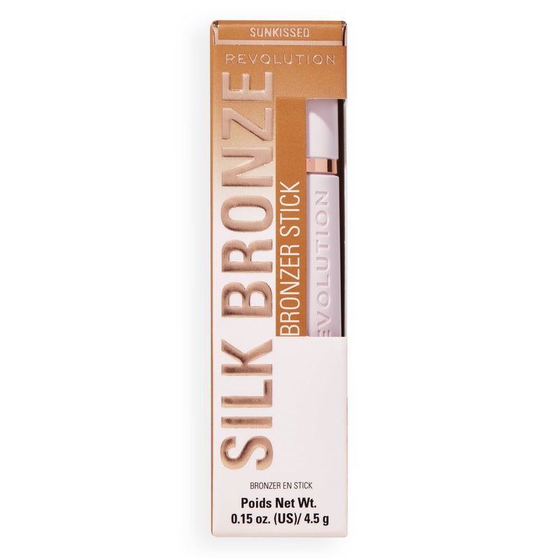 Revolution Skin Silk Cream-to-Powder Bronzer Stick – Light Sunkissed - Image 4