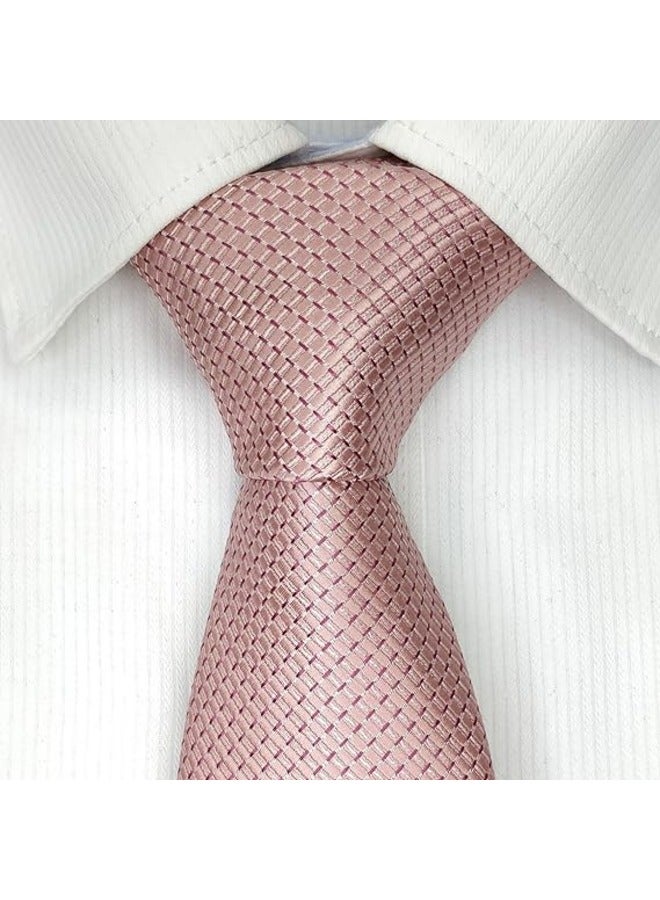 Kingman ربطة عنق رسمية للرجال - ربطة عنق رجالية - ربطات عنق للقميص والبدلة - نمط ضيق - Image 3