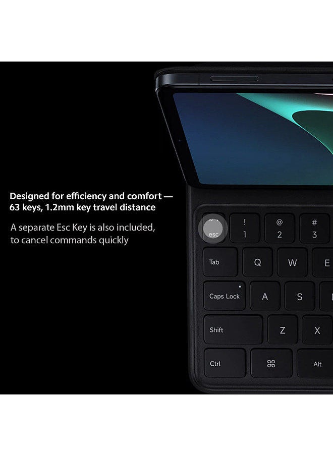 Generic - حافظات لوحة المفاتيح Mi Pad 5 / 5 Pro Magic TouchPad لجهاز Xiaomi اللوحي غطاء مغناطيسي - Image 1